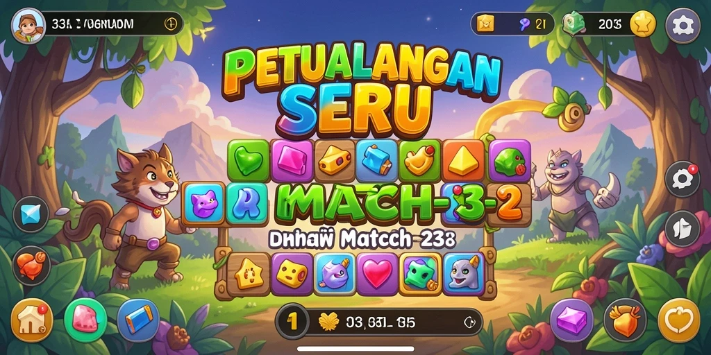 Gameplay menakjubkan dalam 33L yang penuh warna dan seru.