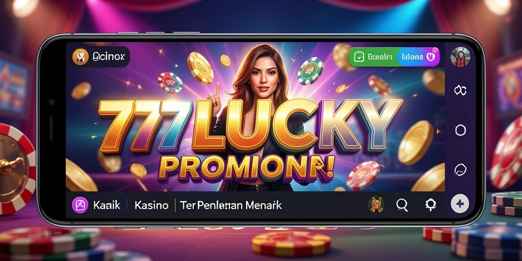 Tampilan gameplay seru di 777LUCKY dengan variasi permainan Kasino.