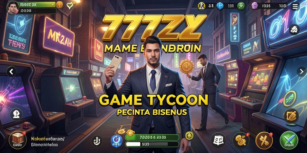 Screenshot gameplay 777ZX menunjukkan keseruan dalam membangun bisnis.