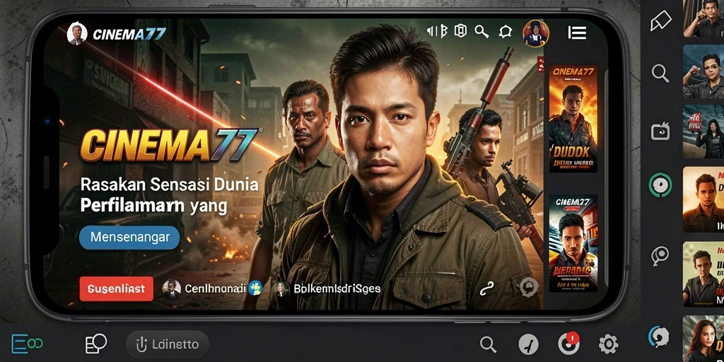 Gameplay menarik CINEMA77 dengan simulasi perfilman yang seru.