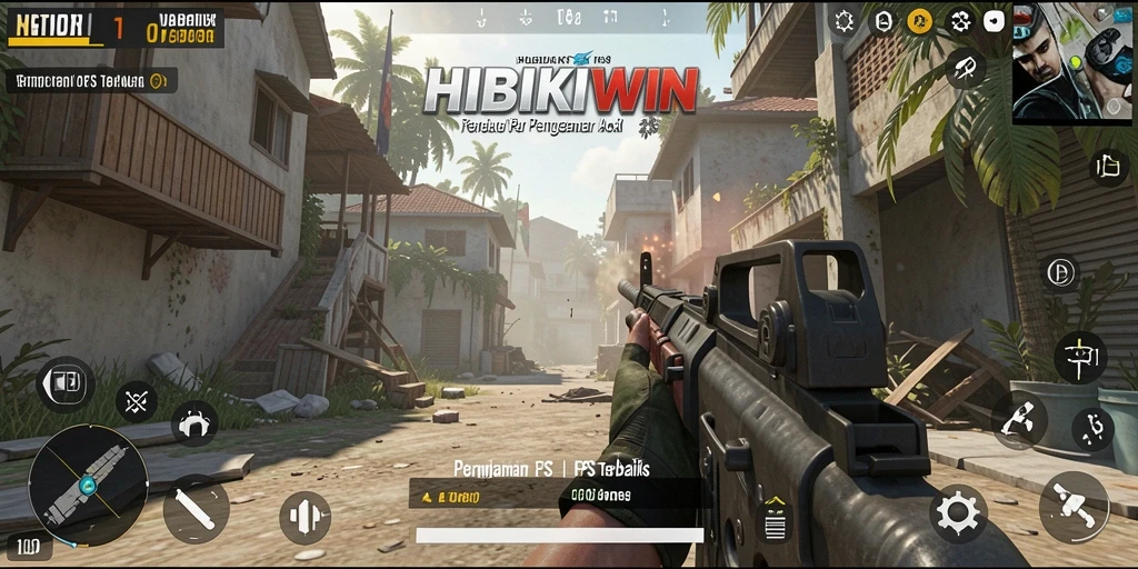 Gameplay HIBIKIWIN yang mendebarkan dan penuh aksi.
