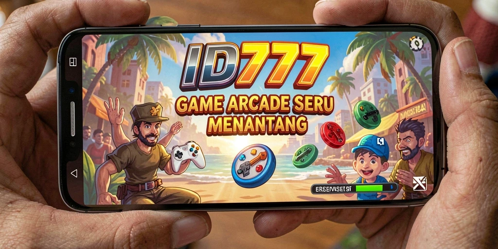 Tampilan screenshot ID777 yang menampilkan aksi seru dalam gameplay Arcade.