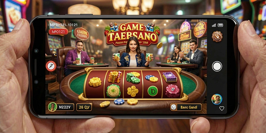 Screenshot MPO2121 menunjukkan gameplay Kasino yang mendebarkan.