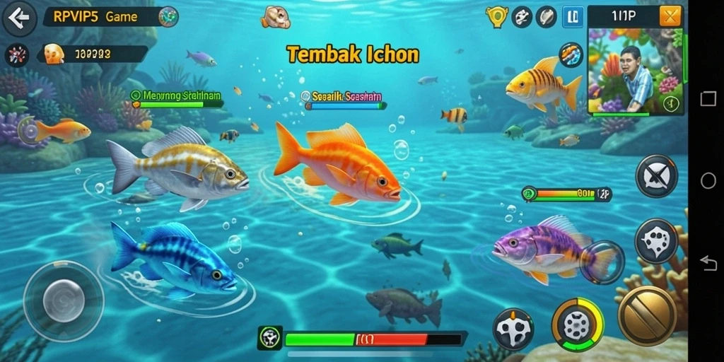 Tampilan gameplay RPVIP5 yang seru dan penuh warna.