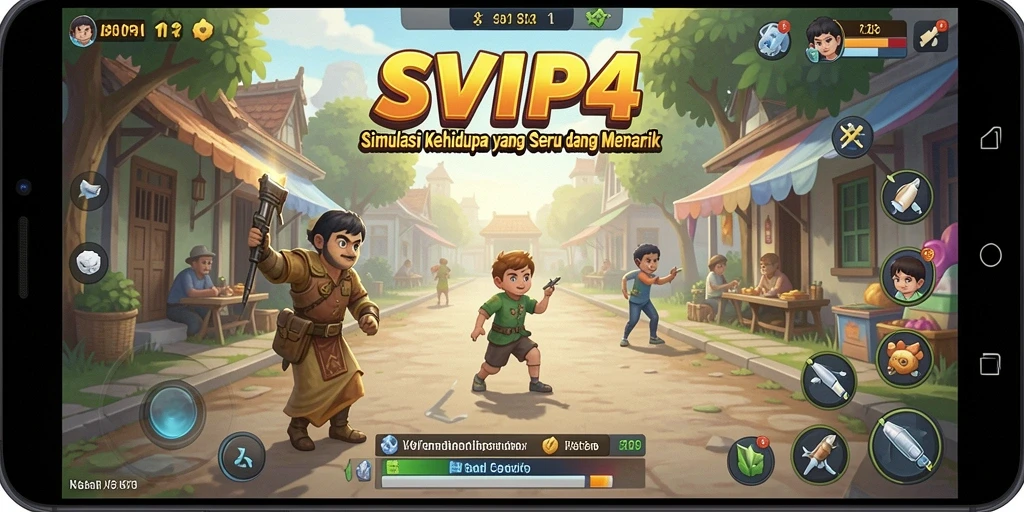 Screenshot menampilkan gameplay SVIP4 yang mengasyikkan dan interaktif.