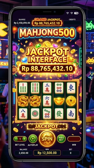 Screenshot fitur permainan terbaru dari mahjong500.